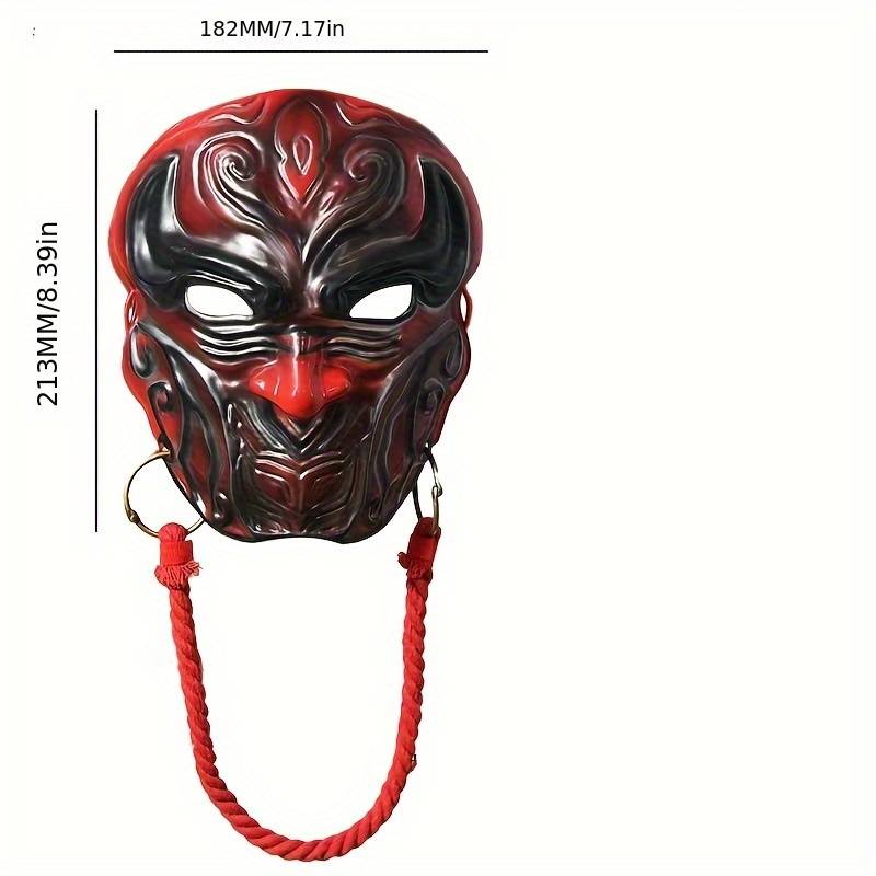 Elegant Horror Mysterious Character Mask Chinese Style Full - Temu